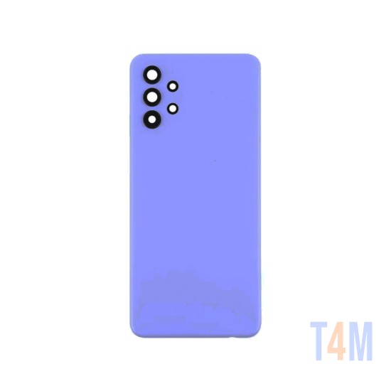 Tampa Traseira com Lente da Câmera Samsung Galaxy A52S 5G/A528 (Sem Logo) Roxo